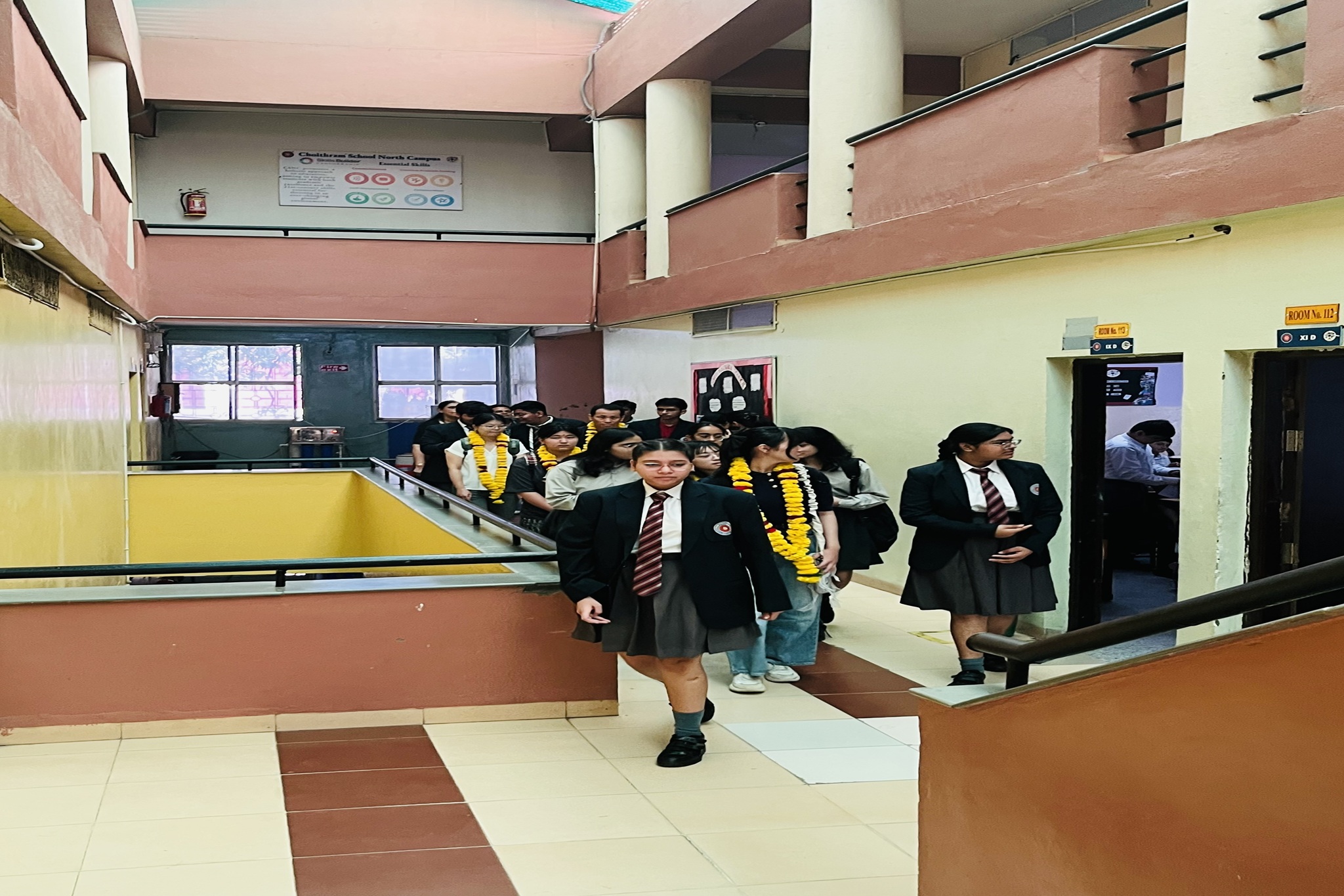 Vietnamese Delegates at Choithram School, North Campus