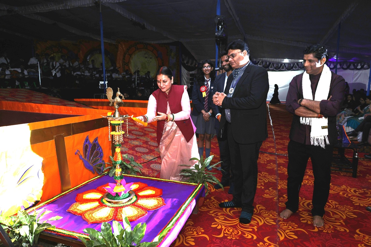 Annual function dance at Choithram School North Campus
- CBSE school in Indore