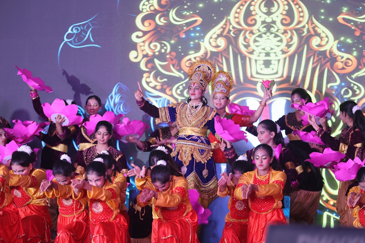 Children performing at campus annual function - CSNC 